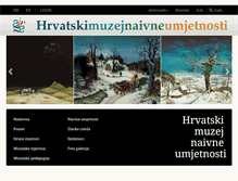 Tablet Screenshot of hmnu.hr
